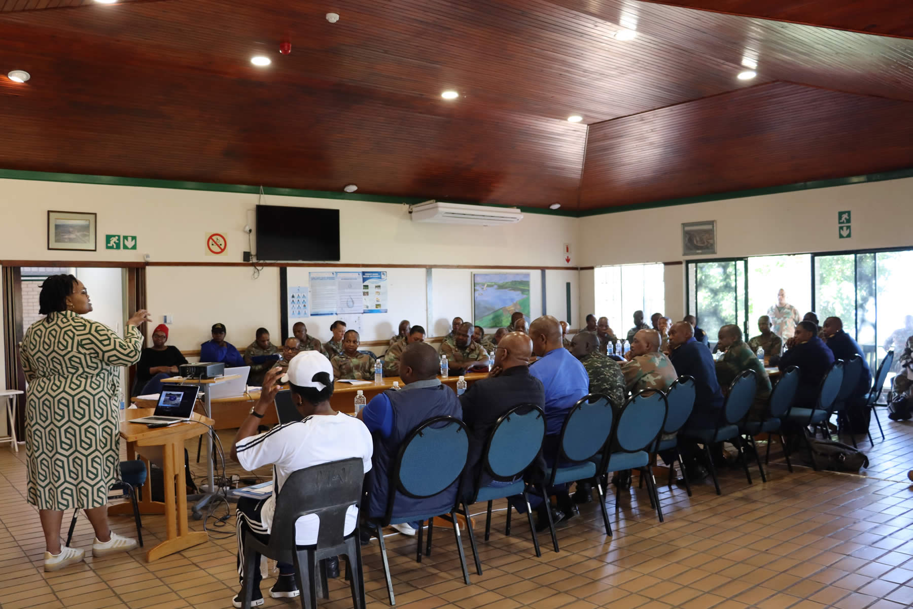 KOBWA Welcomes South African National Defence Force Delegates for Learning Visit